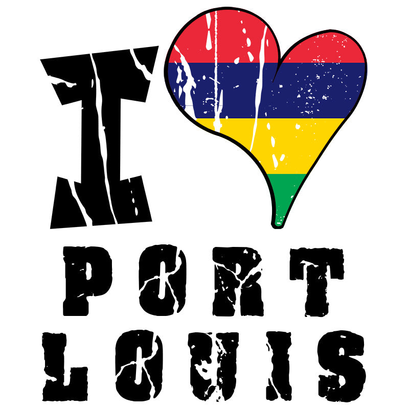 Unisex t-shirt - I Love Port Louis