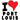 Unisex t-shirt - "I Love Port Louis" Heart Design