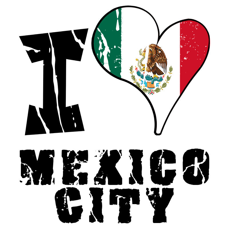 Unisex t-shirt - I Love Mexico City