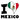 Unisex Hoodie - I Love Mexico Flag