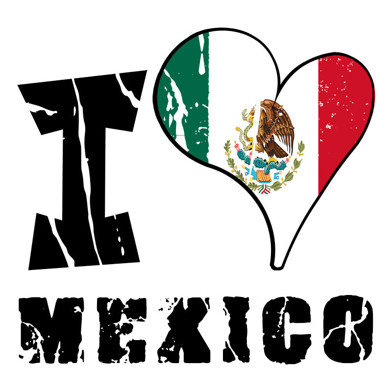 Unisex t-shirt - I Love Mexico