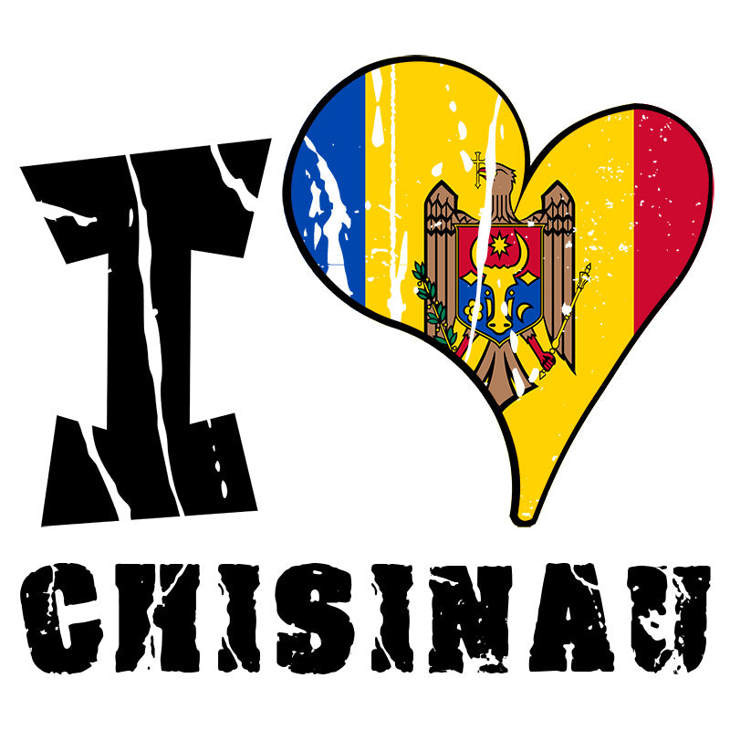 Unisex t-shirt - I Love Chișinău