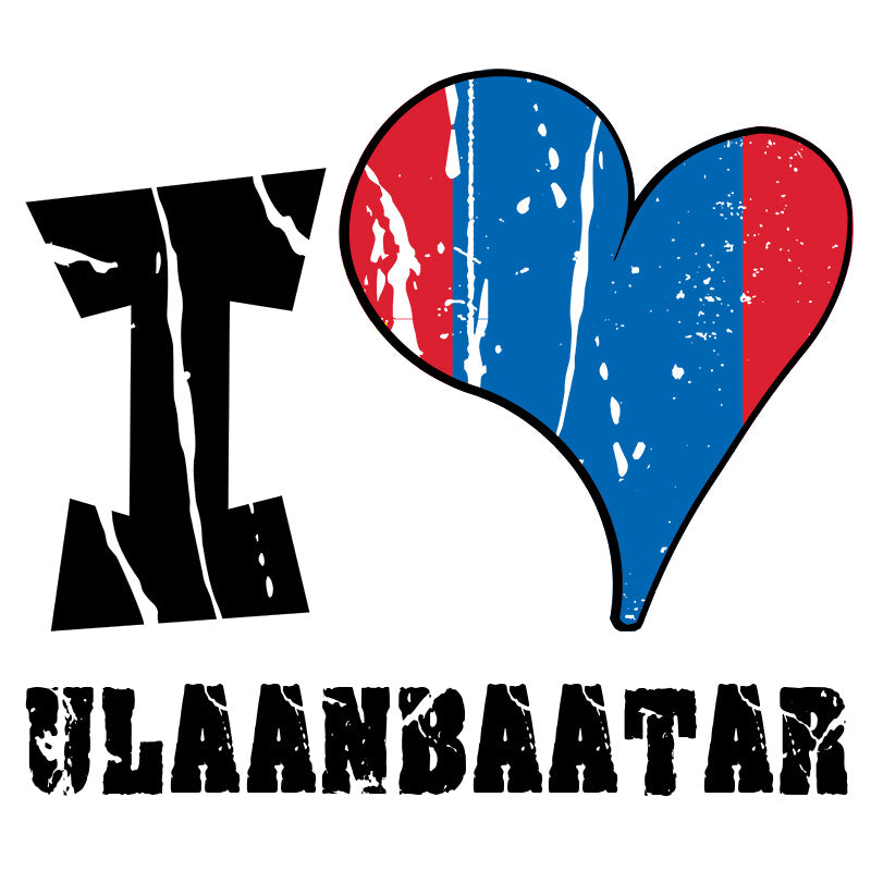 Unisex t-shirt - I Love Ulaanbaatar