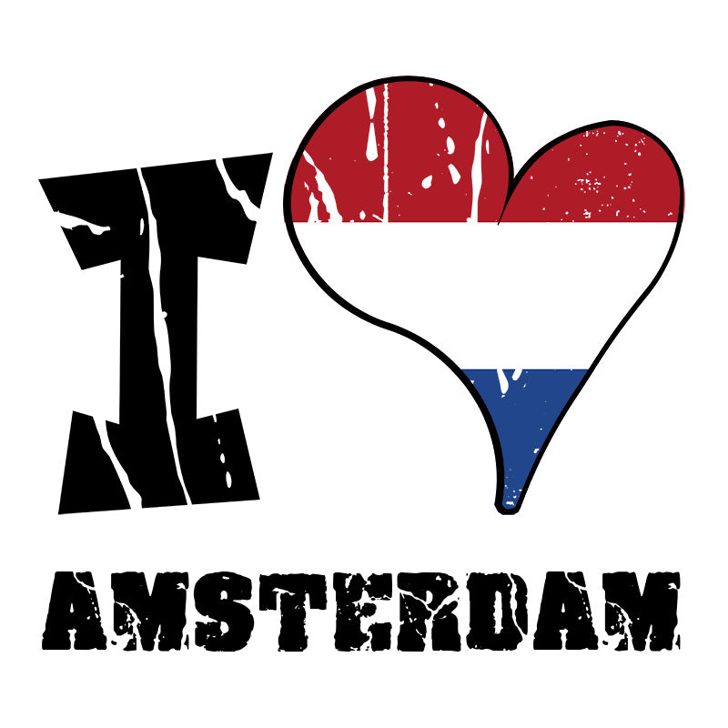 Unisex t-shirt - I Love Amsterdam