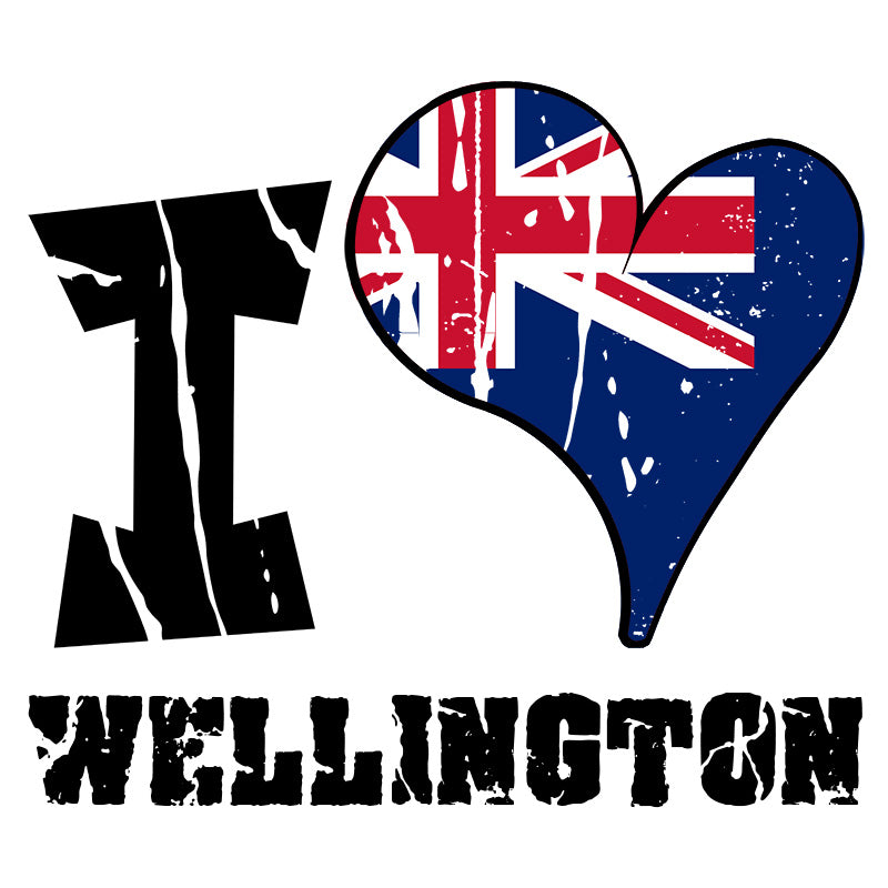 Unisex Hoodie - I Love Wellington