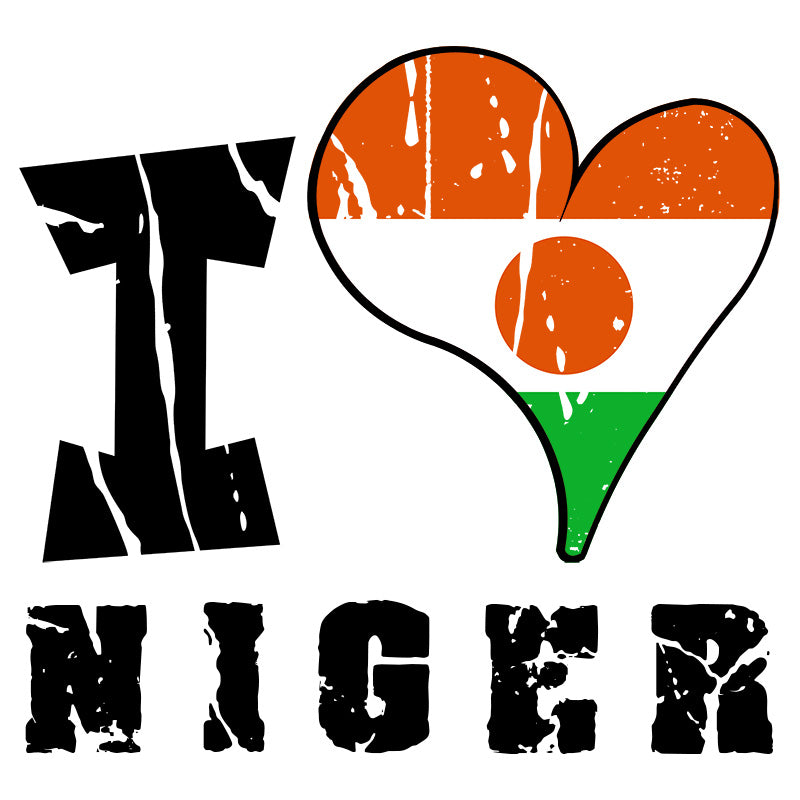 Unisex t-shirt - I Love Niger