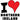 Unisex Sweatshirt - I Love Northern Ireland Red