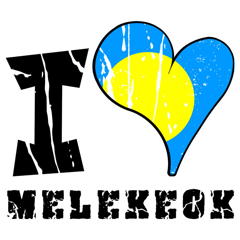 Unisex Hoodie - I Love Melekeok