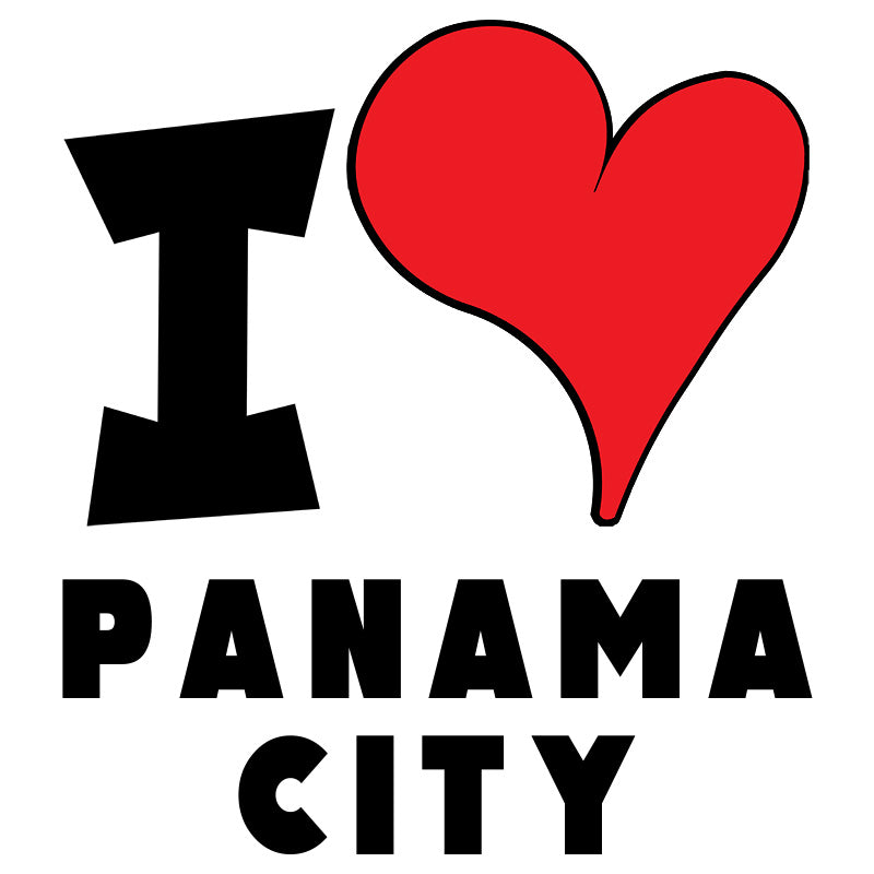 Unisex t-shirt - I Love Panama City Red