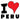 Unisex t-shirt - I Love Peru Red