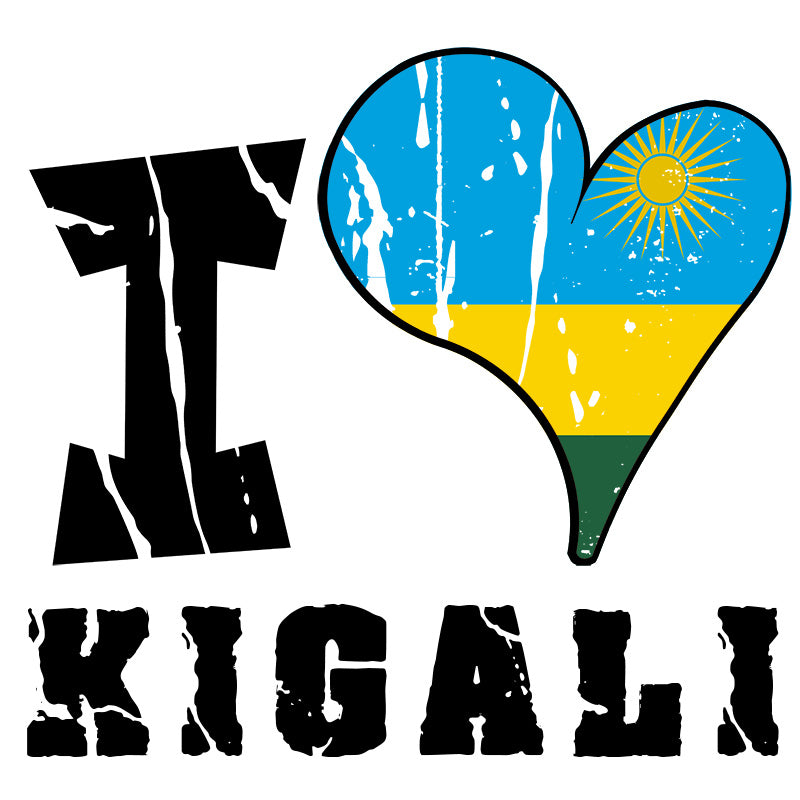 Unisex Hoodie - I Love Kigali