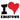 Unisex t-shirt - "I Love Kingstown" Heart Design