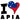 Unisex t-shirt -"I Love Apia" Flag