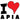 Unisex t-shirt - "I Love Apia" Heart Design
