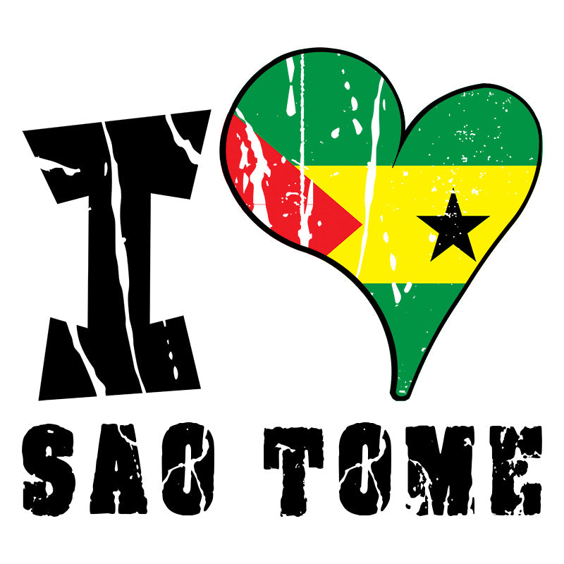 Unisex t-shirt - I Love São Tomé