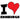 Unisex t-shirt - "I Love Edinburgh" Heart Design