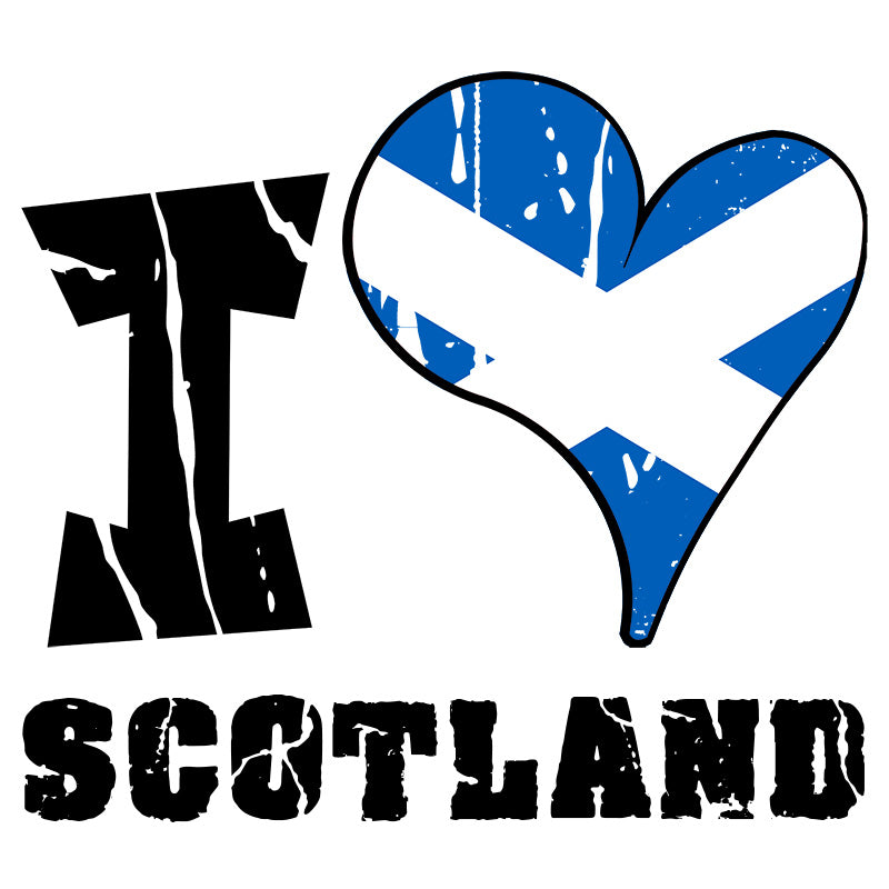 Unisex t-shirt - I Love Scotland