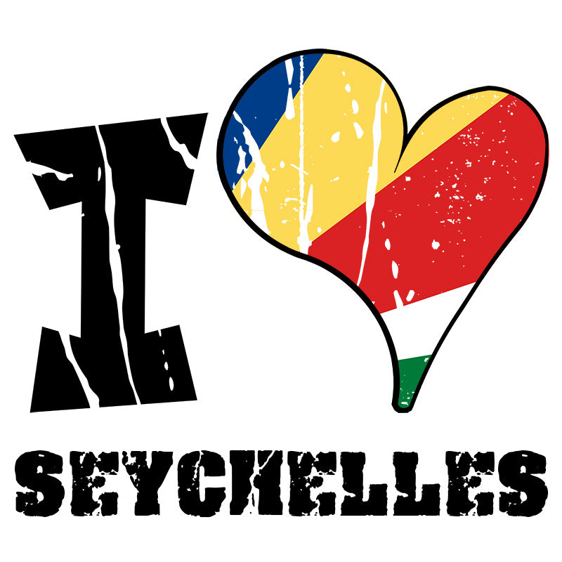 Unisex Hoodie - I Love Seychelles