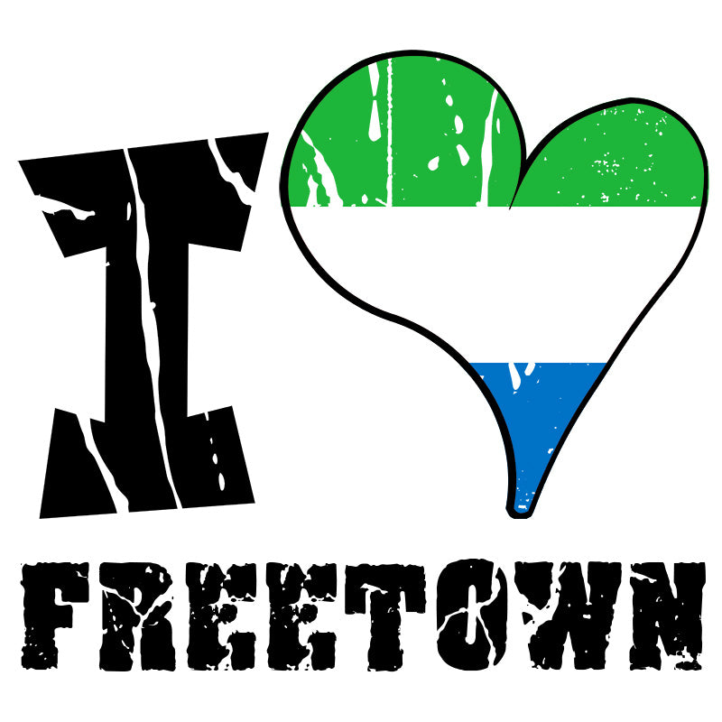 Unisex t-shirt - I Love Freetown