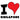 Unisex t-shirt - "I Love Singapore" Heart Design