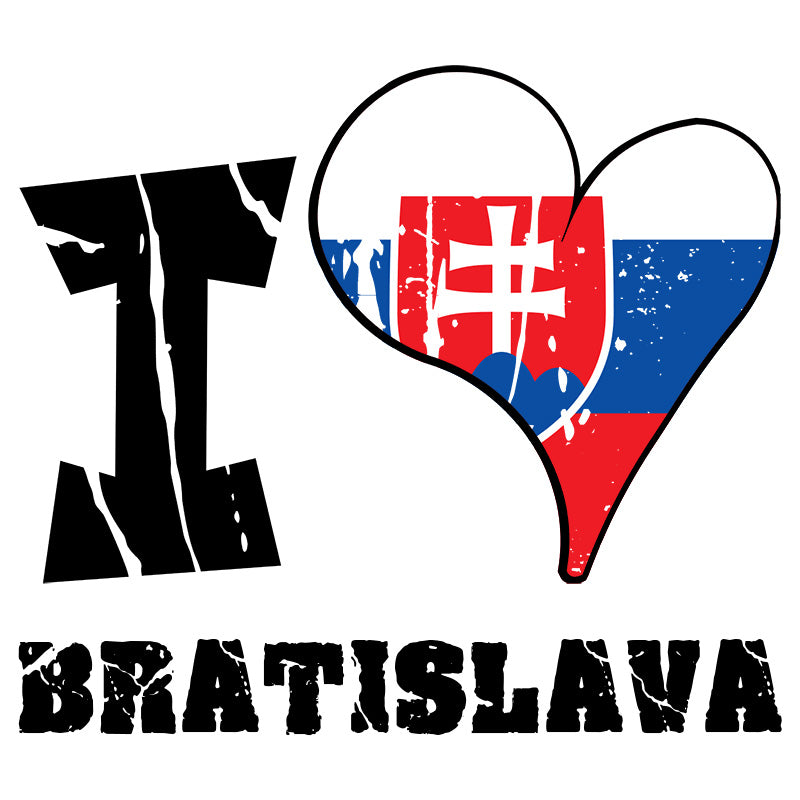 Unisex Hoodie - I Love Bratislava