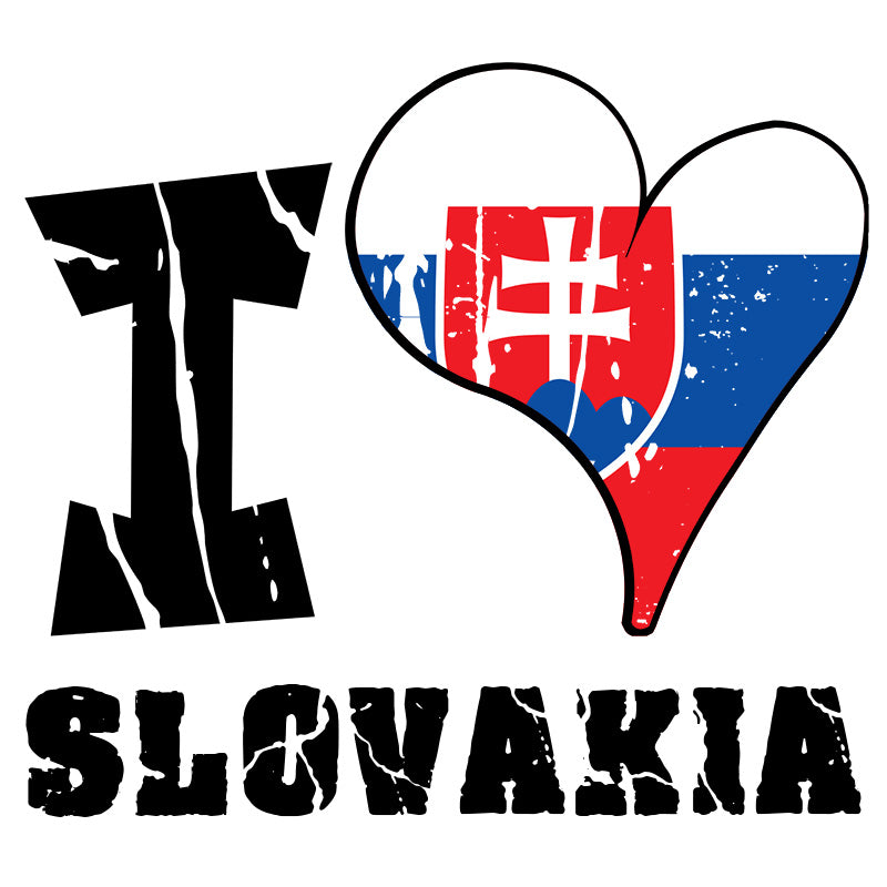 Unisex t-shirt - I Love Slovakia