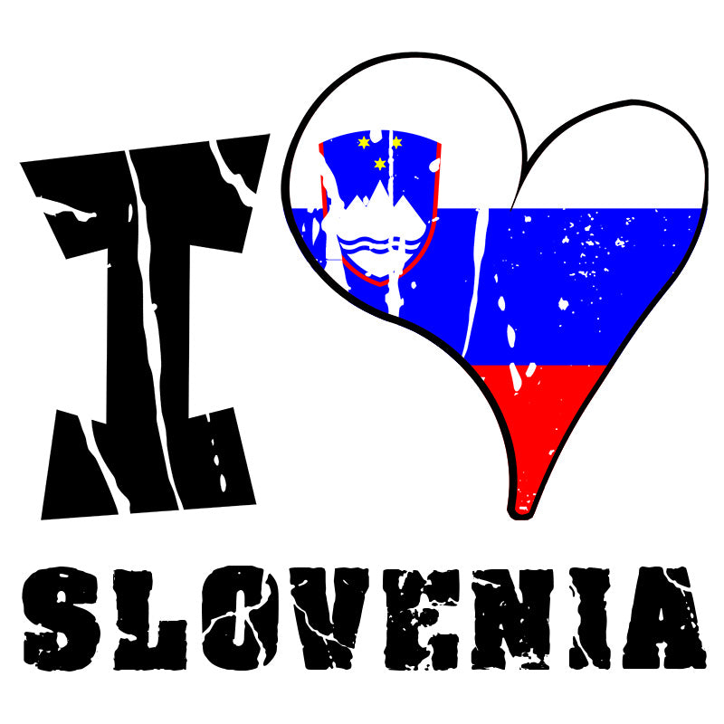 Unisex Hoodie - I Love Slovenia