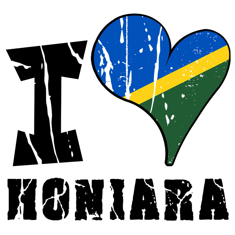 Unisex Hoodie - I Love Honiara