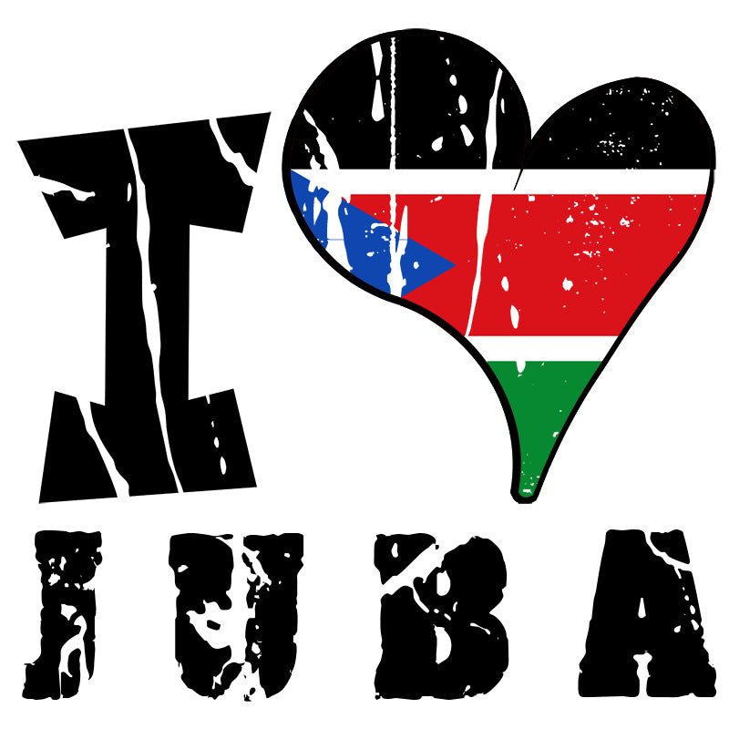 Unisex t-shirt - I Love Juba