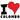 Unisex t-shirt - "I Love Colombo" Heart Design
