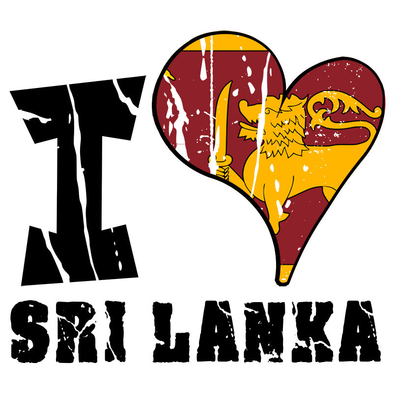 Unisex t-shirt - I Love Sri Lanka