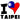 Unisex Sweatshirt - I Love Taipei Flag