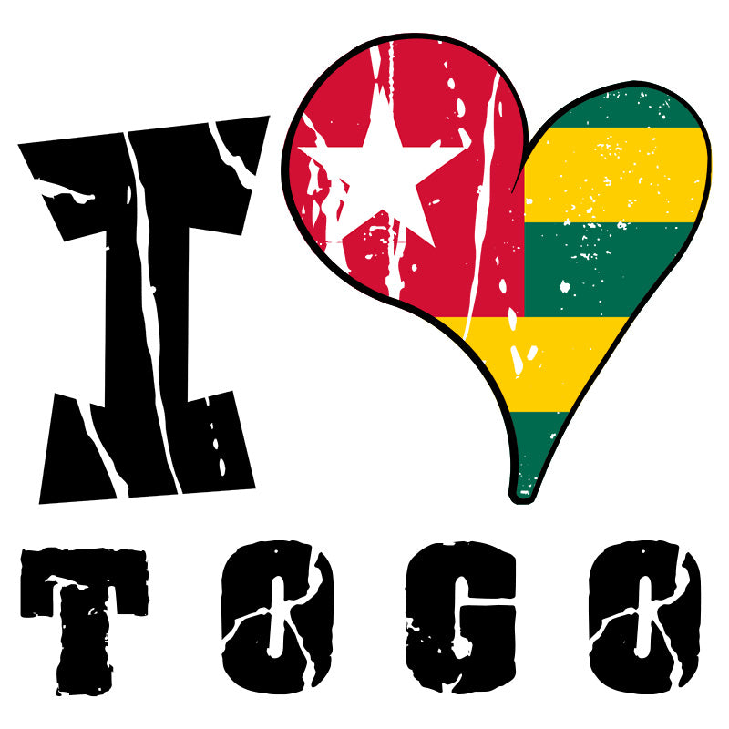 Unisex t-shirt - I Love Togo