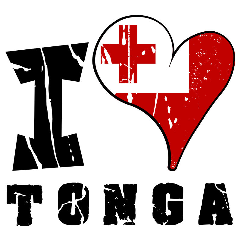 Unisex Hoodie - i Love Tonga