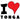 Unisex t-shirt - "I Love Tonga" Heart Design