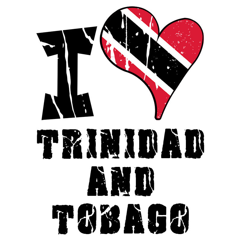 Unisex Hoodie - I Love Trinidad and Tobago