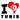 Unisex t-shirt - "I Love Tunis" Flag