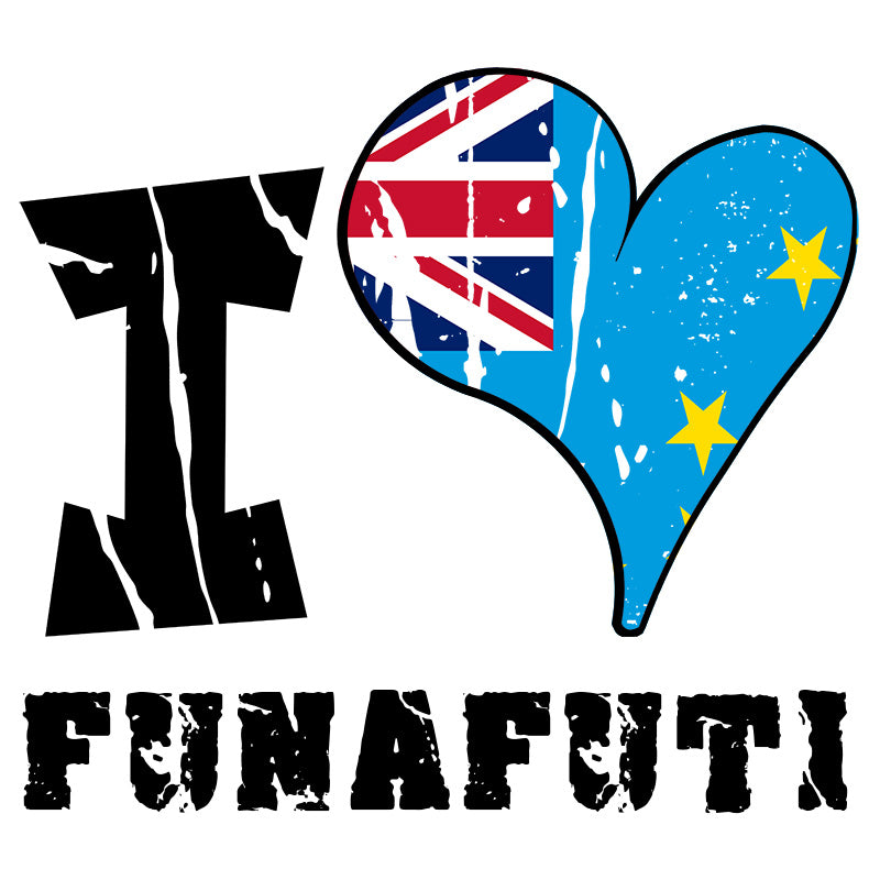 Unisex Hoodie - I Love Funafuti