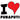 Unisex t-shirt - "I Love Funafuti" Heart Design
