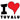 Unisex t-shirt - "I Love Tuvalu" Heart Design