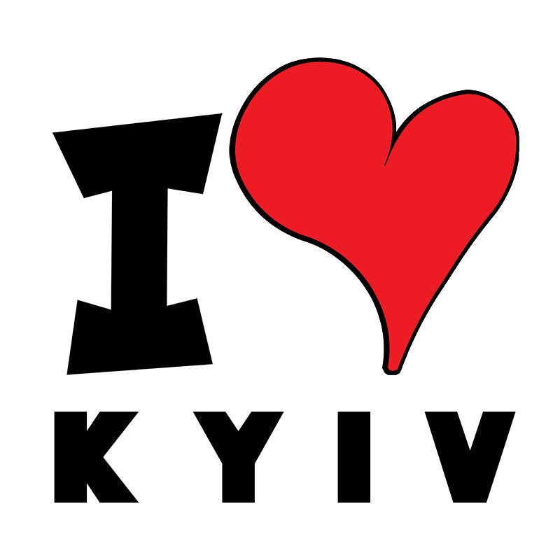 Unisex t-shirt - I Love kyiv Red