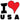 Unisex Hoodie - I Love USA Red