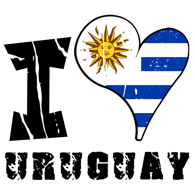 Unisex t-shirt - I Love Uruguay