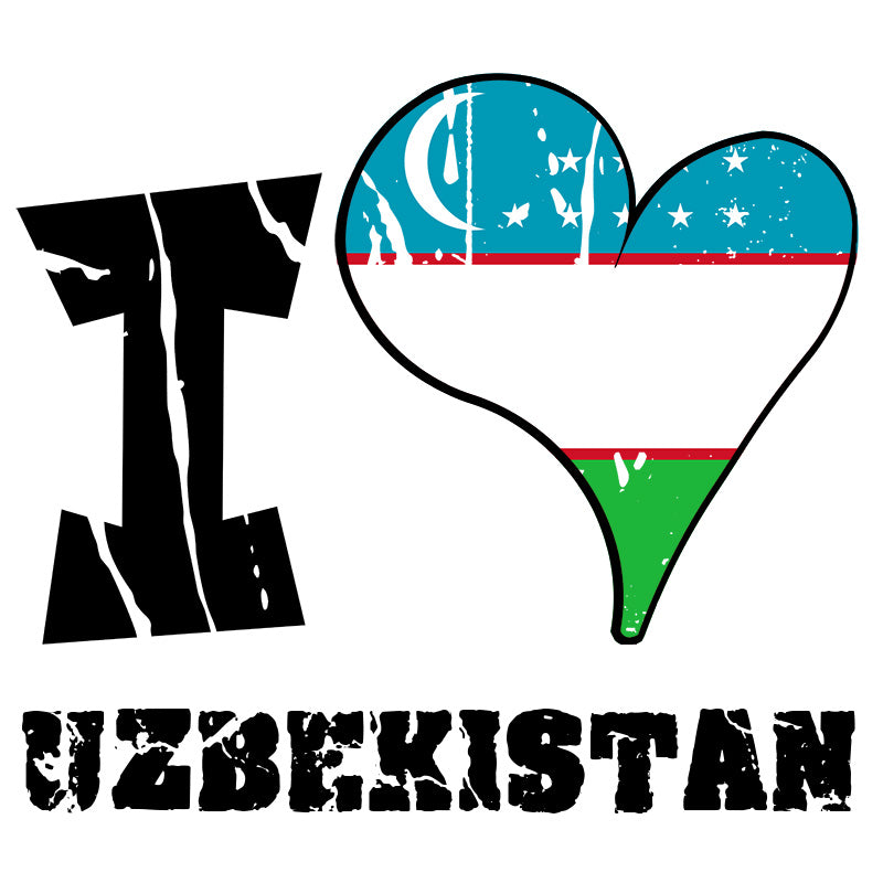 Unisex t-shirt - I Love Uzbekistan