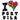 Unisex Sweatshirt - I Love Port Vila with scratchy flag