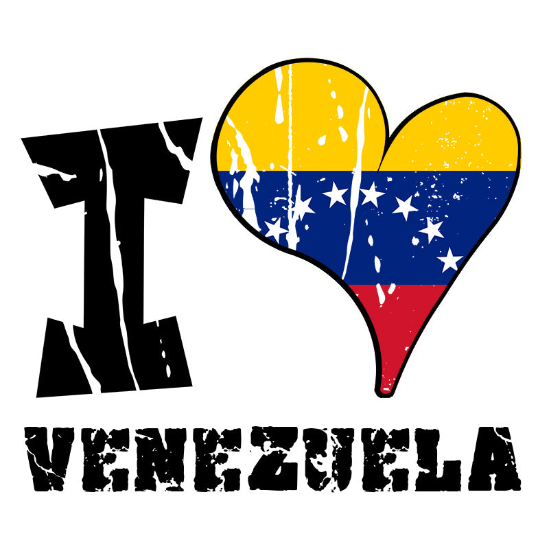 Unisex Hoodie - I Love Venezuela