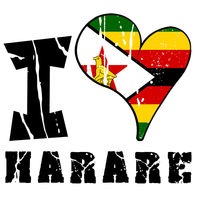 Unisex t-shirt - I Love Harare