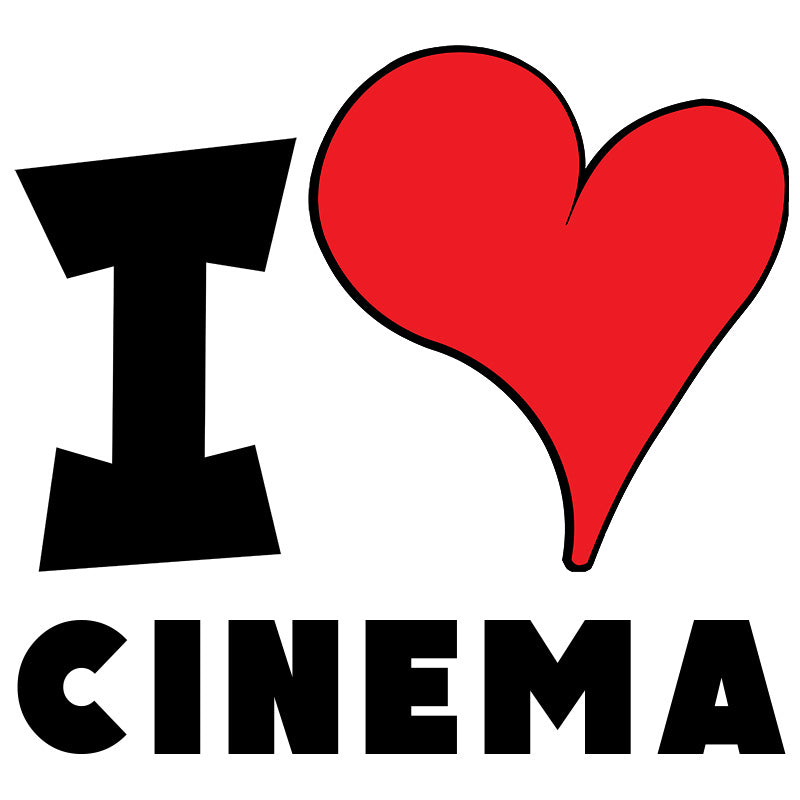 Unisex Sweatshirt - I Love Cinema Red