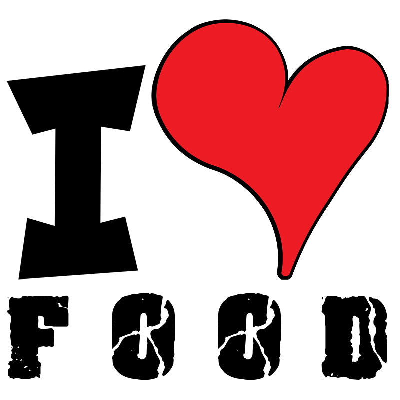 Unisex t-shirt - I Love Food