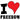 Unisex t-shirt - "I Love Freedom" scratchy design